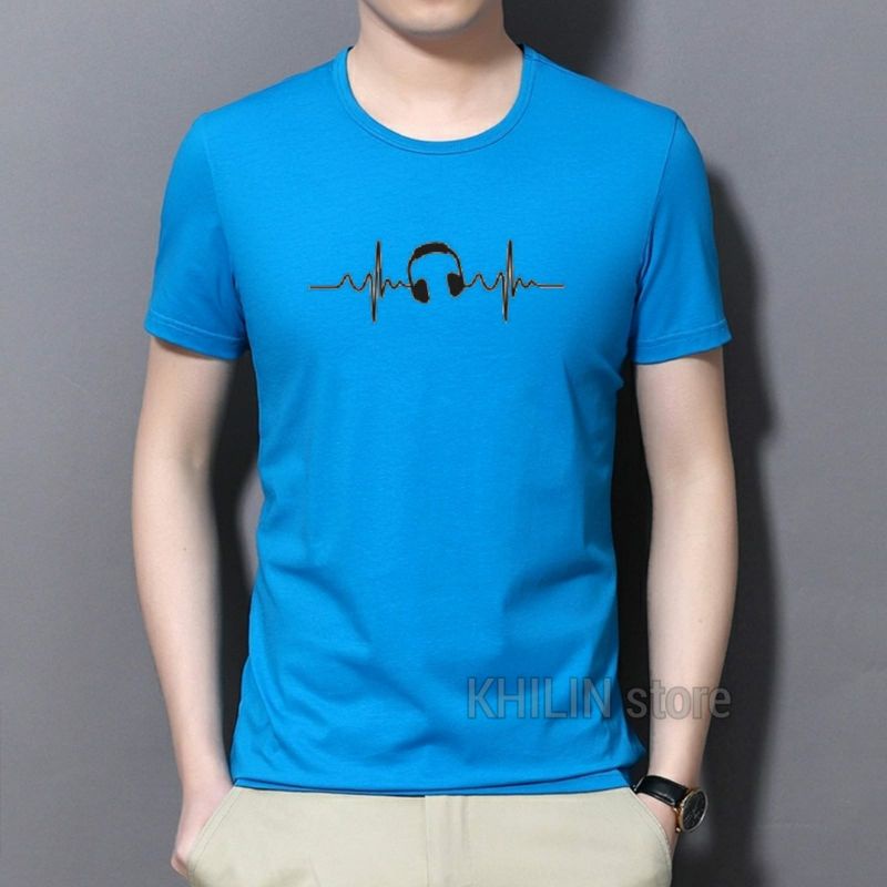 Kaos Headset Pria Cotton Baju Kaos Pria Distro Tshirt Atasan lelaki Baju Cowok Dewasa Fashion Pria Dewasa