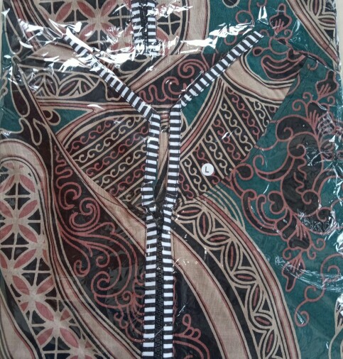 Tunik Batik Zipper Terbaru 01