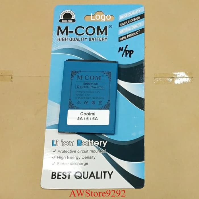 Mcom Battery Batre Baterai Double Power Mcom Coolmi 5A 6 6A