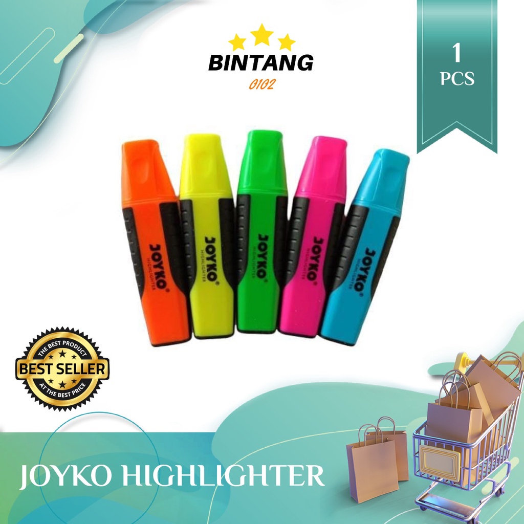 

Joyko Highlighter Penanda Berwarna