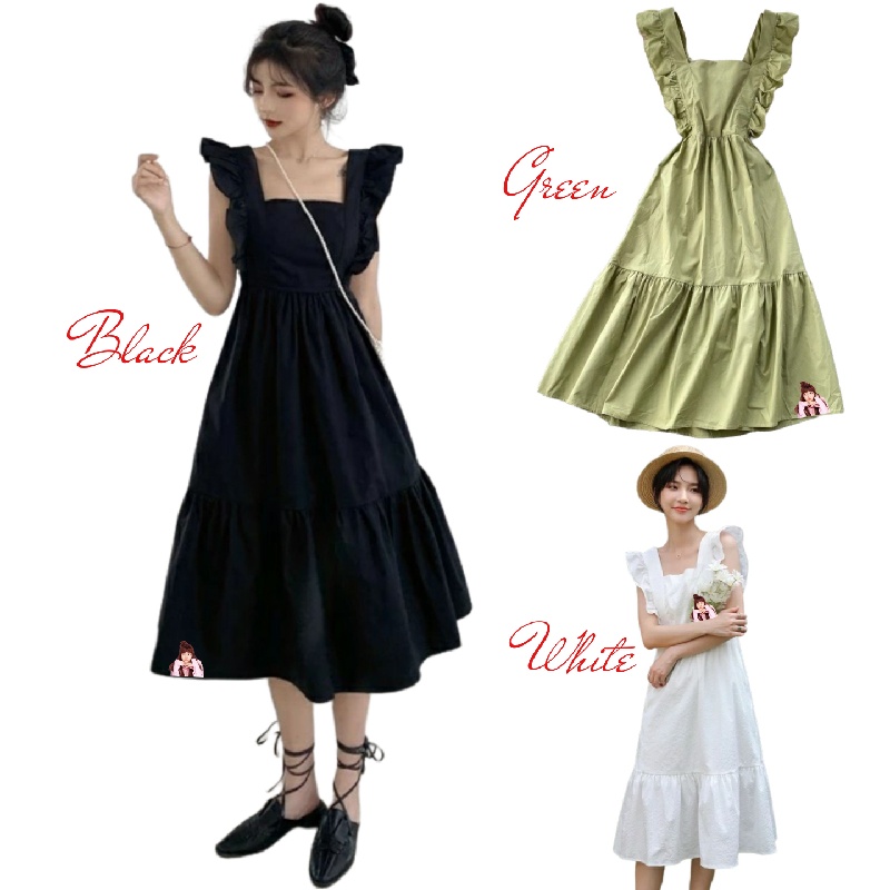 CH0060 Patrice Dress Sabrina Dress Panjang Long Dress Pesta Gaun Hitam Korea Dress Pesta Welcome Dro
