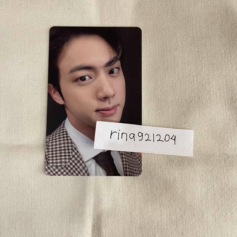 PHOTOCARD JIN PC JIN MOTS7 VER 3