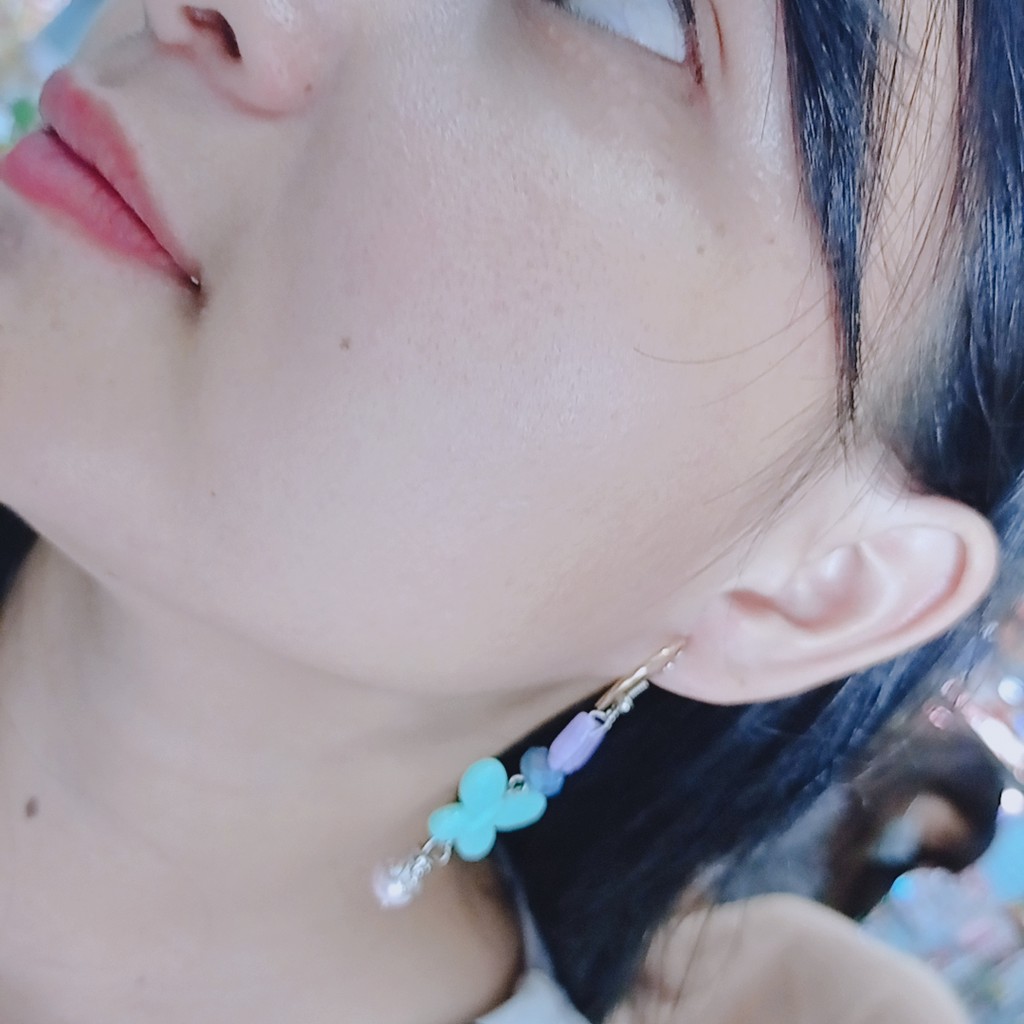 Anting Fashion Model PITA/Anting korea /Anting mutiara Warna pastel/Kerabu/Giwang Tokopelanginicer