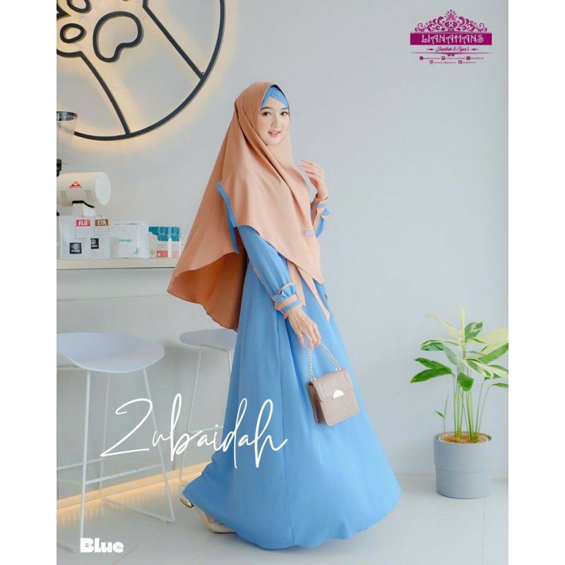 (READY BY CHAT)GAMIS ZUBAIDAH BY LIANAHANS/GAMIS LEBARAN/GAMIS MURAH SALE/GAMIS  BRANDED