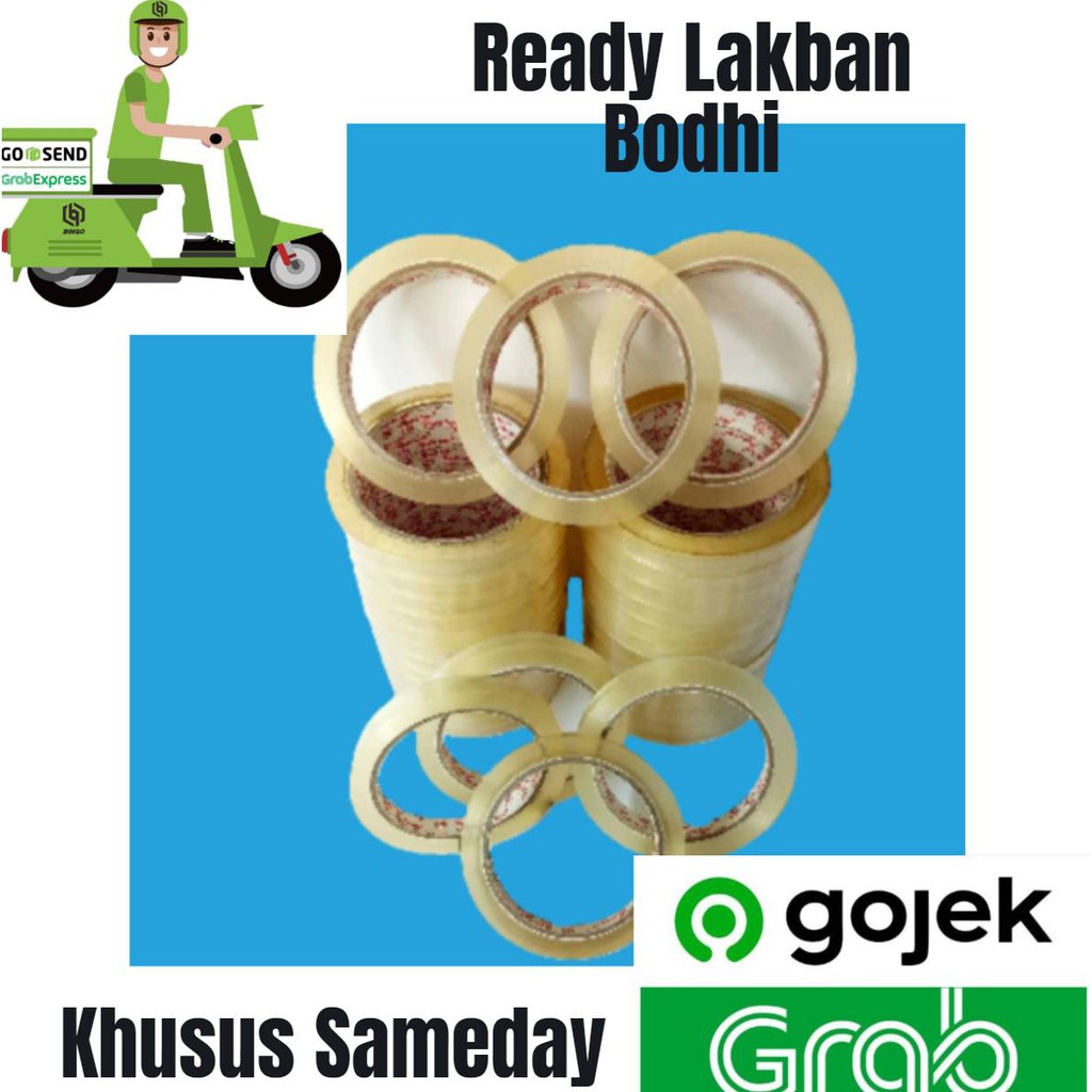 

GRAB/GOJEK ISOLASI BODHI 12 MM /24 MM X 75 YARD