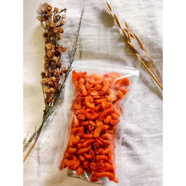 

Makaroni bantet pedas murah isi (50g/120g)