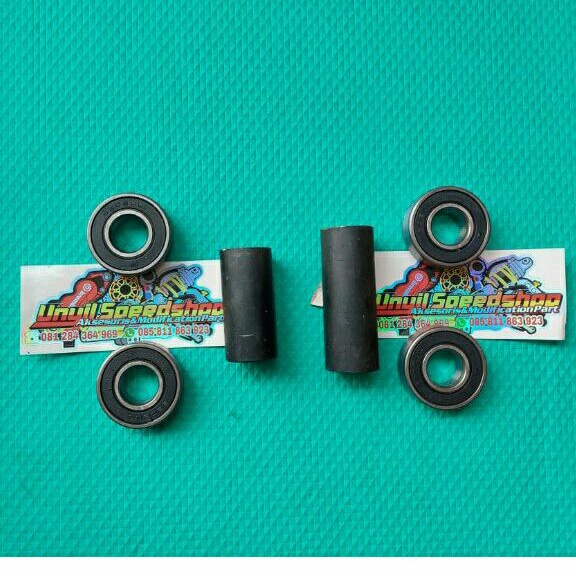 paket boshing & dan bearing DEPAN BELAKANG VELG RCB PNP SHOCK DEPAN NINJA RX KING,Tiger,megapro,GL,t