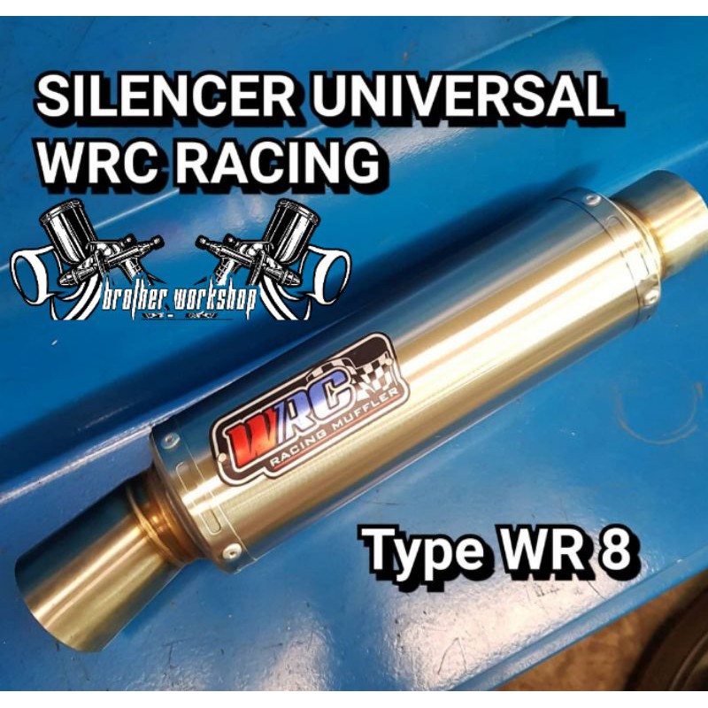 SLINCER ONLY KNALPOT WRC TYPE WR-08 UNTUK SEMUA MOTOR