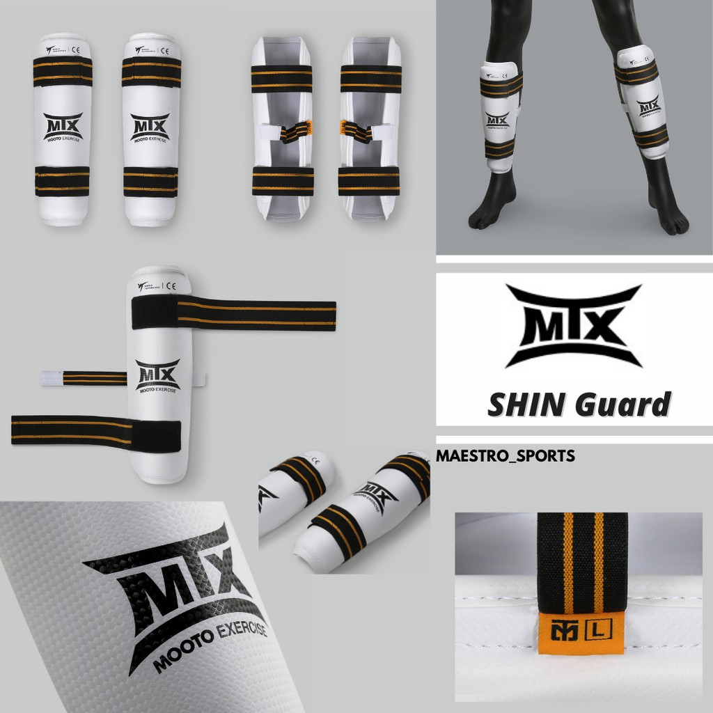 MTX Taekwondo SHIN Guard / Pelindung Kaki Taekwondo