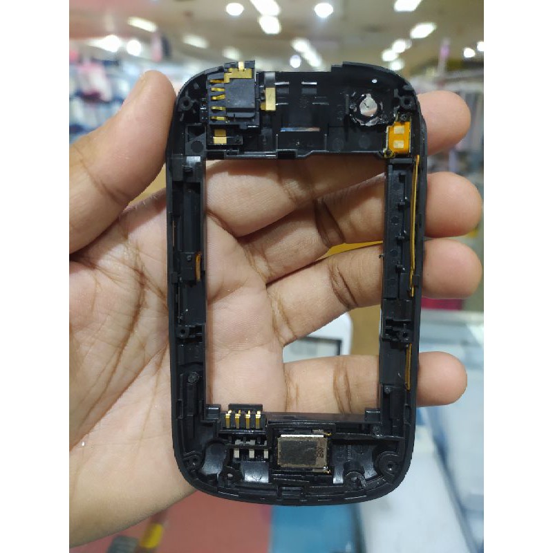 Casing Blackberry 9320 Housing Blackberry Davis 9220 Fullset + Tulang Tengah / Karet Tengah