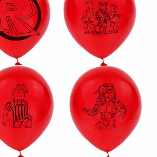 ○ 10 pcs balon latex motif game Roblox/dekorasi ulang tahun/ultah anak ♩