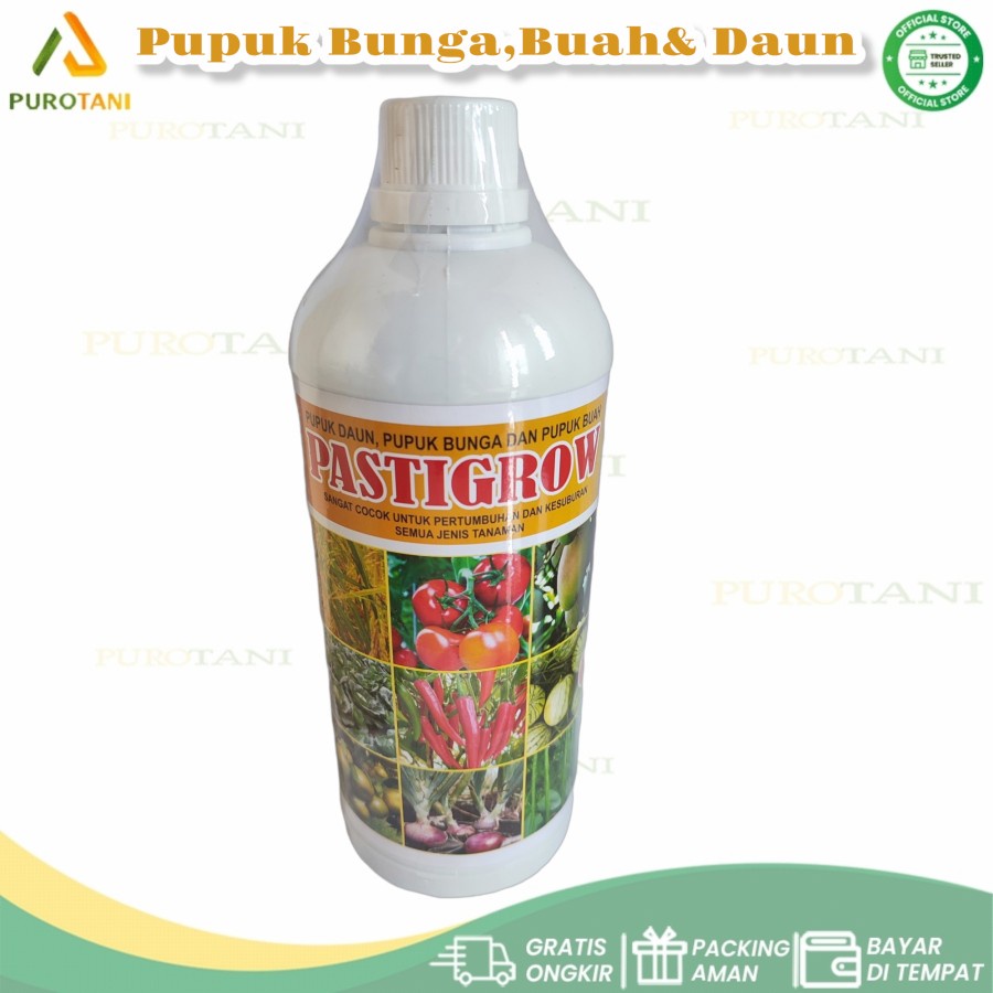 Pastigrow Pupuk cair Daun pupuk Bunga Buah 1Liter