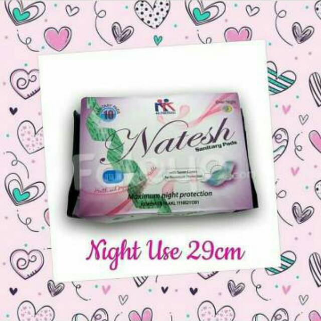 Pembalut Natesh Termurah Pembalut Aman dan Nyaman anti di oksin