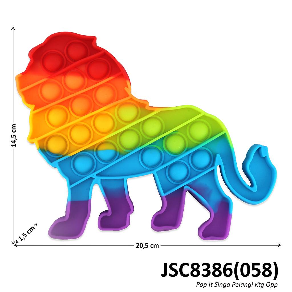 POP IT RAINBOW Mainan Anak Fidget Toys Game Toys-SINGA