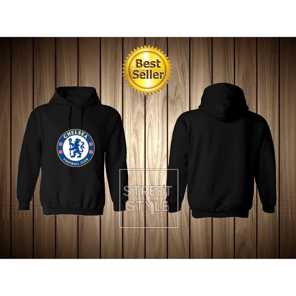 Jaket Sweater Hoodie CHELSEA FC Pria & Wanita THE BLUES