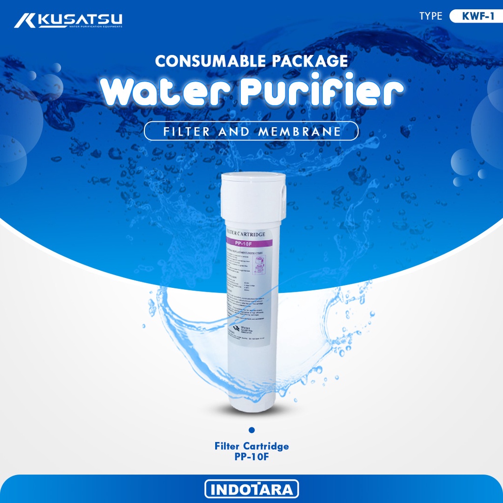 Paket Consumable Water Filter Cartridge Kusatsu - KWF1