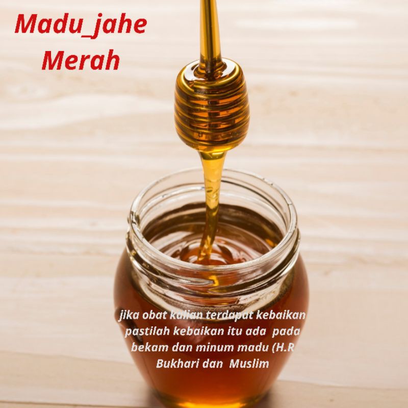 

Madu Jahe Merah Baik untuk kesehatan, JSR, detox