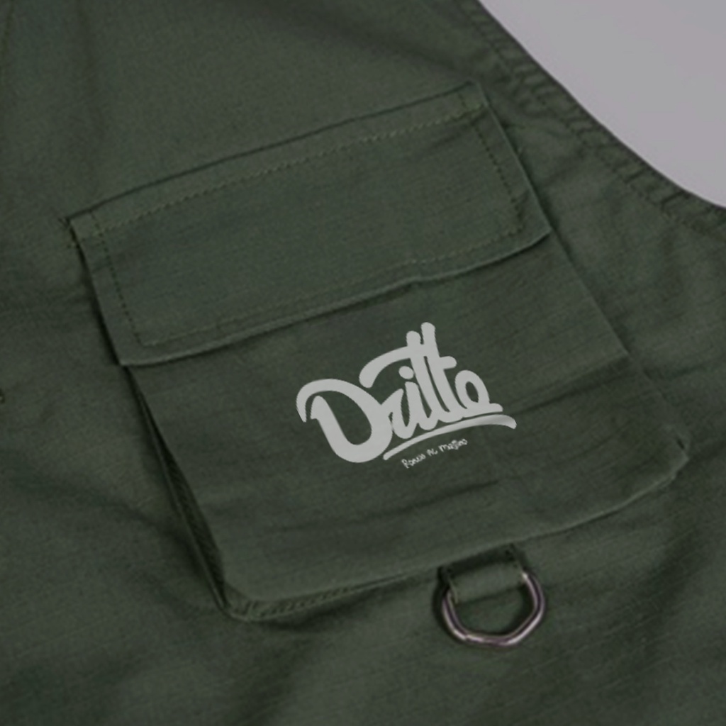 DRITTORONZIO Vest - Nazio Rompi/Vest Unisex - Army