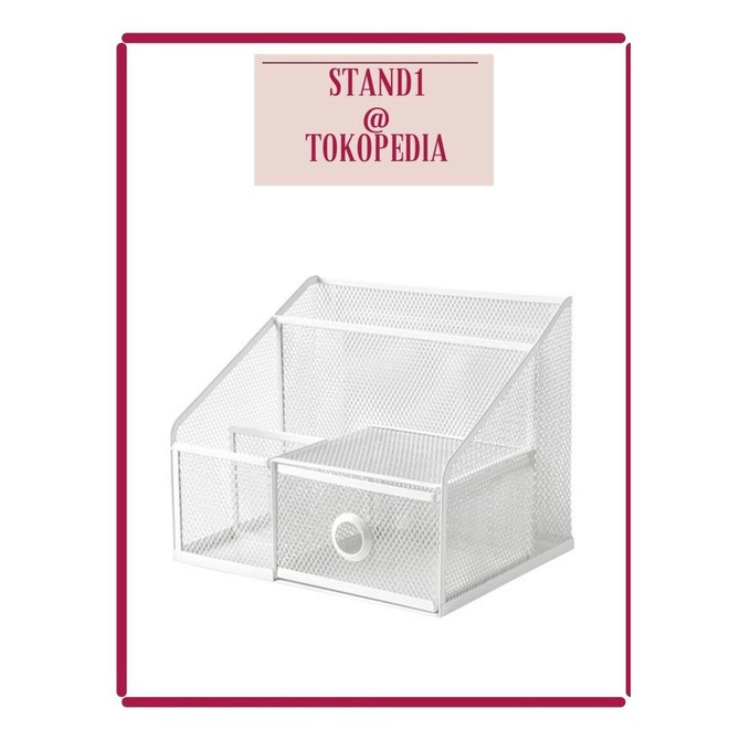 

Office & Stationery | Document Organizer | Ik34Dronjons Tempat Atk Kotak Penyimpanan Meja Steel Desk Organizer | Best Seller