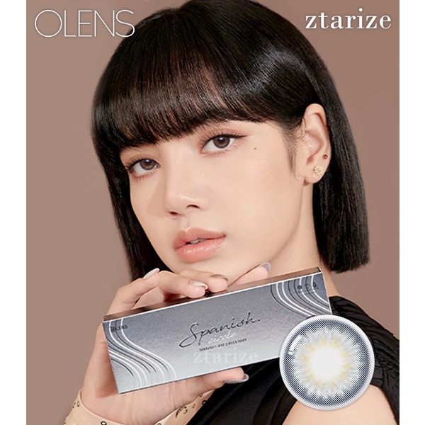 Jual Ztarize Ready Stock Trial Olens Spanish Circle Gray Day