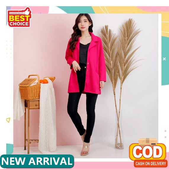 Blazer Wanita Ukuran Jumbo/Jas Wanita Ukuran Jumbo Jas Blazer Wanita/Blazer Wanita Formal/Jas Wanita