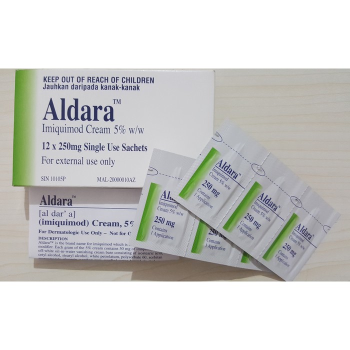 TERPERCAYA ALDARA CREAM / IMIQUIMOD Eceran