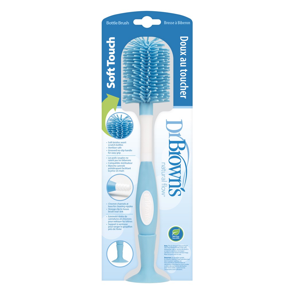 Dr Brown's AC055 Soft Touch Bottle Brush | Sikat Botol Bayi