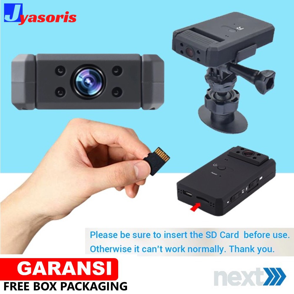 CCTV WIFI MINI IP CAMERA SPY CAM KAMERA PENGINTAI MINI WIFI KECIL SPYCAM TERSEMBUNYI 4K 1080P JS37