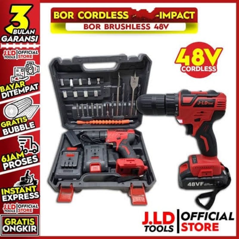 Bor Cordless JLD 48v 13mm Brushless