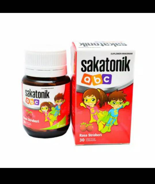 Sakatonik ABC tablet hisap vitamin anak