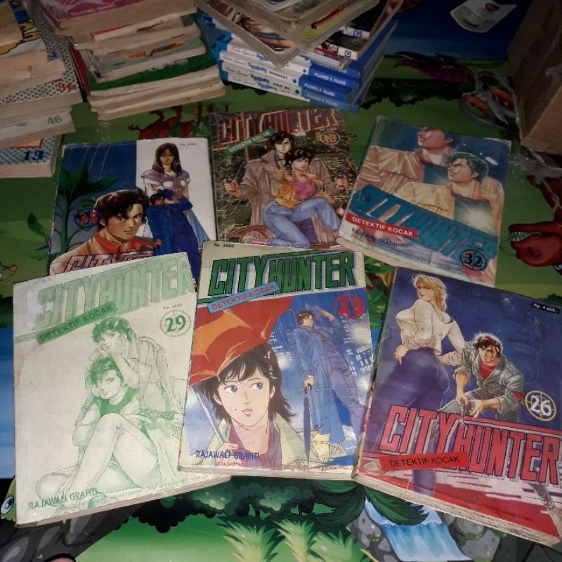 CITY HUNTER - RAJAWALI GRAFITI KOMIK CABUTAN