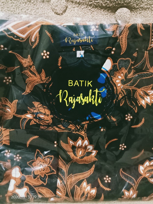 Mahapraja Kemeja Batik Pria Katun Sragenan Full Furing