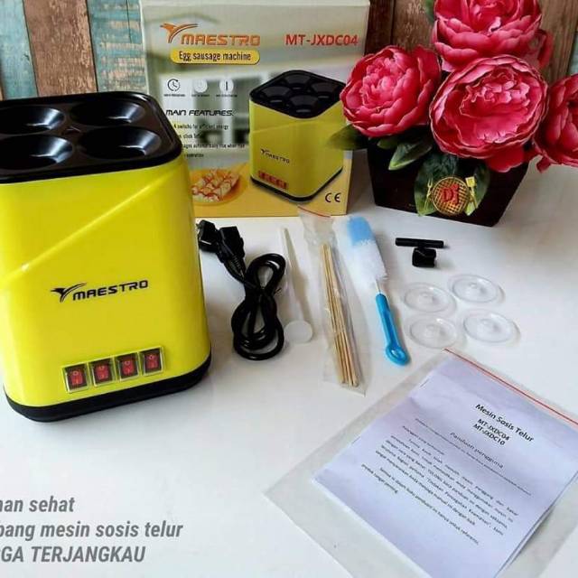 Alat pembuat sosis telur 4lubang