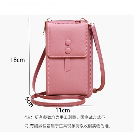 Khatinstore Tas Selempang Wanita Import 2022/Tas Wanita Model Dompet/Tas Hp Remaja/Jakarta/Murah/COD-425