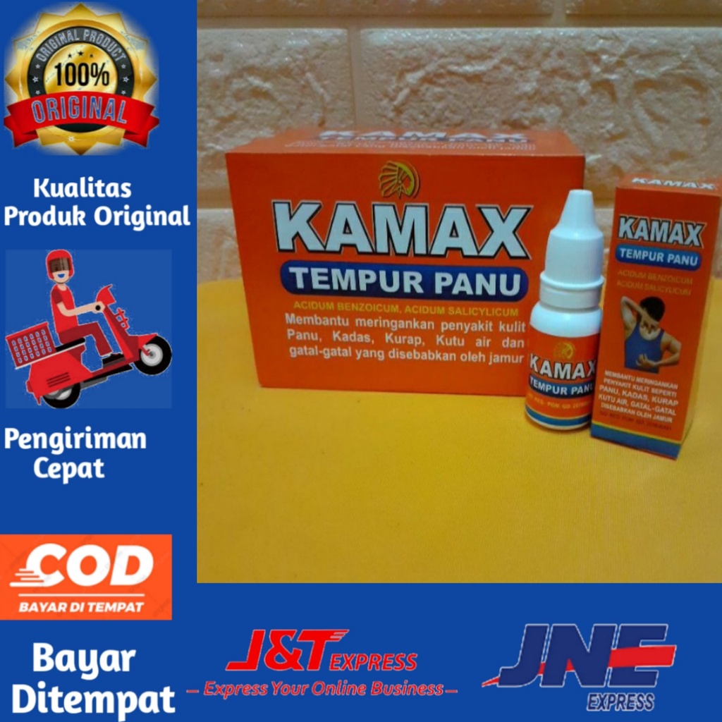 Kamax (Obat Panu,Kadas,Kurap Kutu Air Cair) 10ml