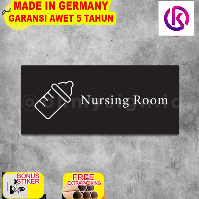 

Terlaris Sign Akrilik Nursing Room Ruang Menyusui Acrylic Sign Board UV Print