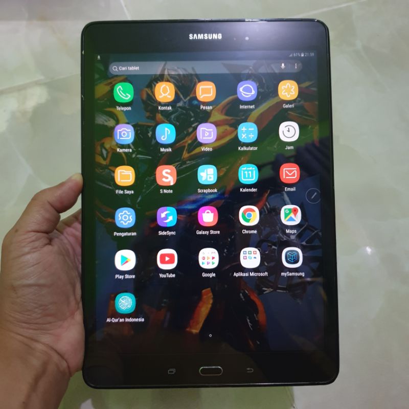 Samsung Tab A 10inch Ram 2/16 second berkualitas