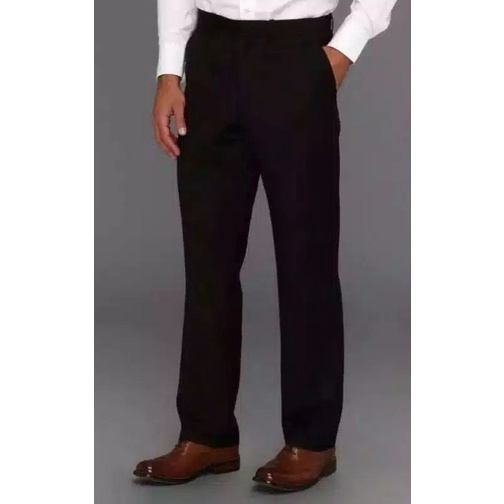 NEW CELANA PANJANG BAHAN FORMAL PRIA STANDAR KATUN TEFLON 27-38