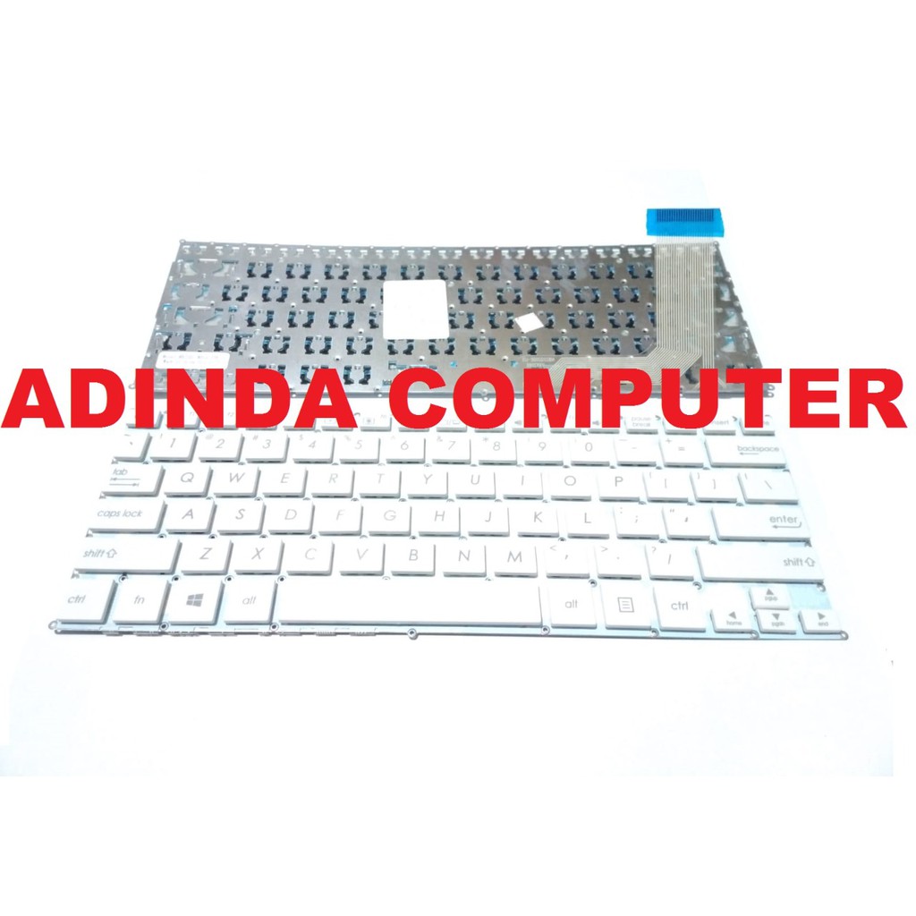 Keyboard ASUS E202 X205 X205T X205TA E202S E205 E202MA TP201SA E202M  E202SA white