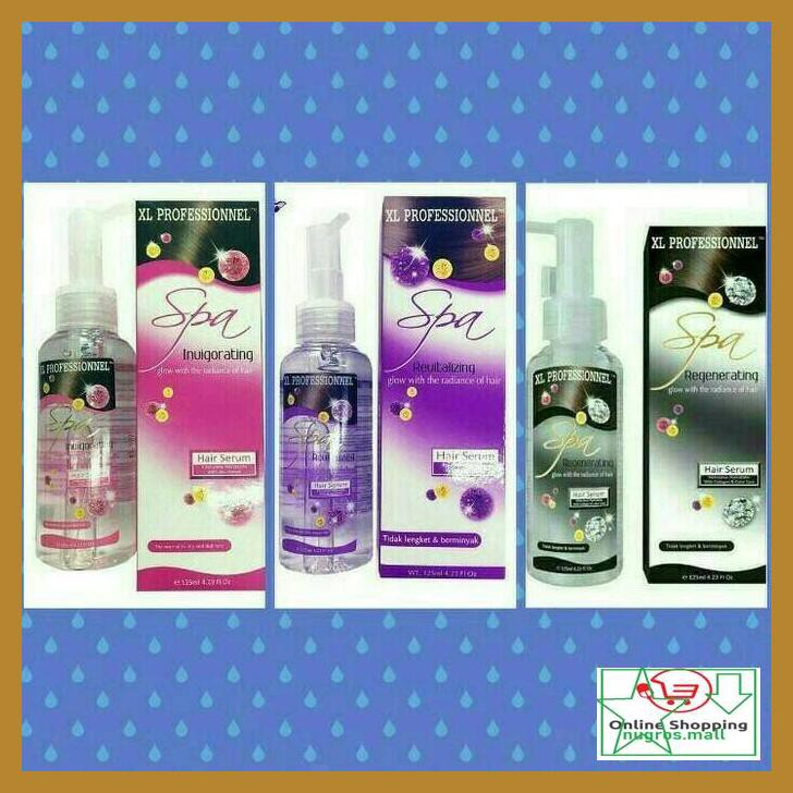 57Ry578T- Vitamin Rambut Xl Profesional 125Ml - Hair Serum Rambut Xl 125Ml - Pink 4T457R68-