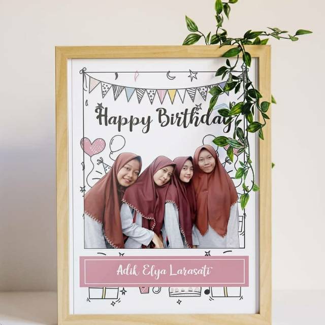 

KADO ULANG TAHUN/BISA CUSTOM DESAIN /KADO WEDDING DLL