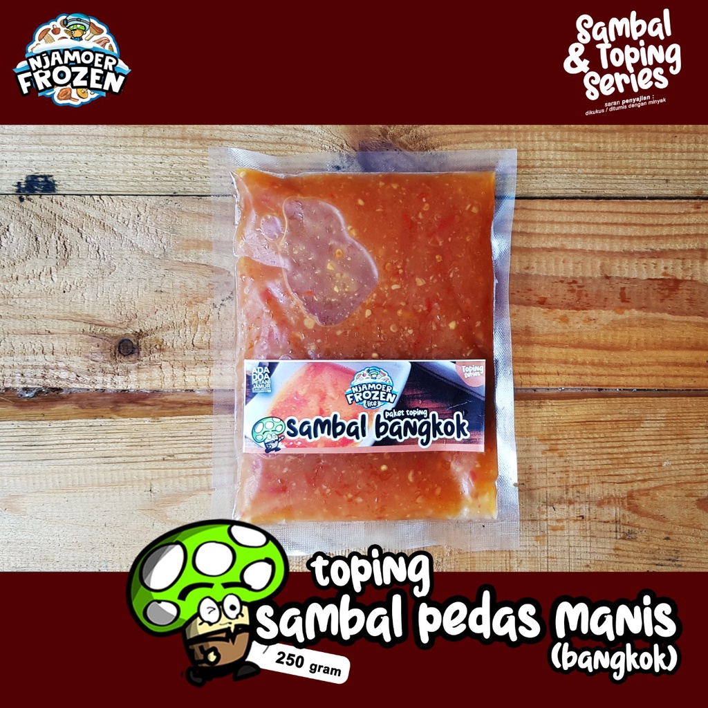 

toping saus sambal pedas manis ( bangkok ) ( 250 gram )