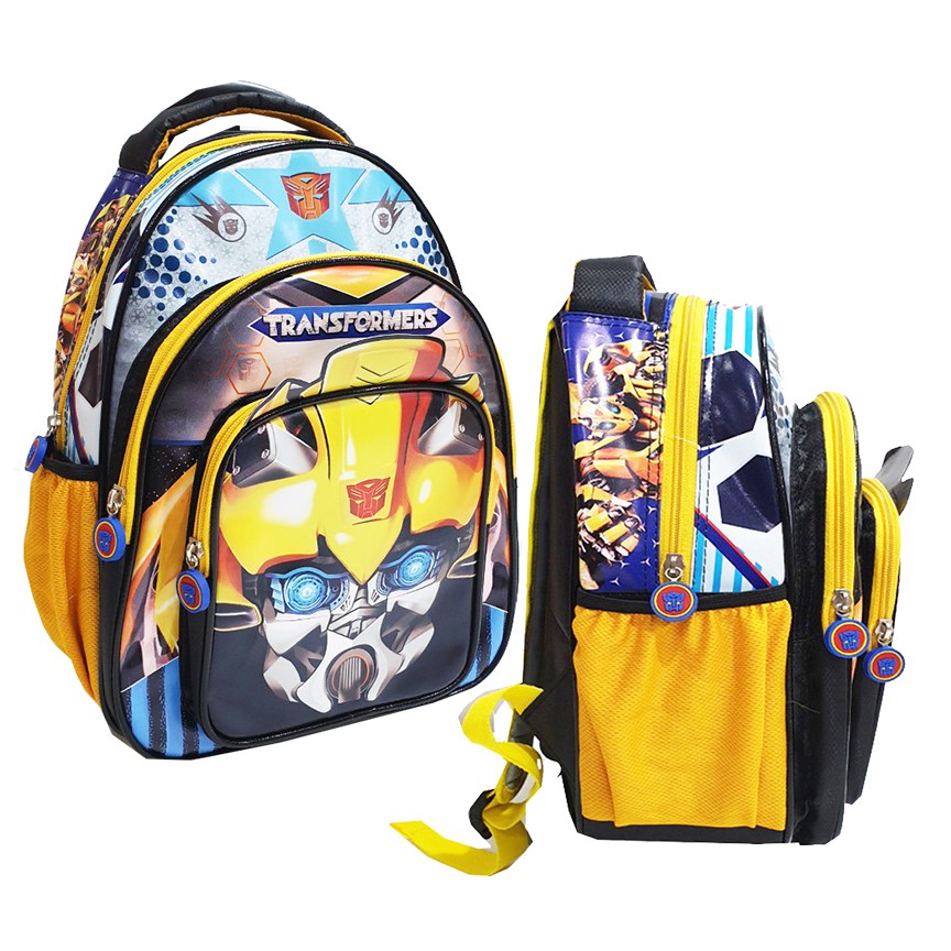 SALE Tas Ransel Anak Sekolah Laki Laki TK / PG Bahan Kain Sponge Anti Air