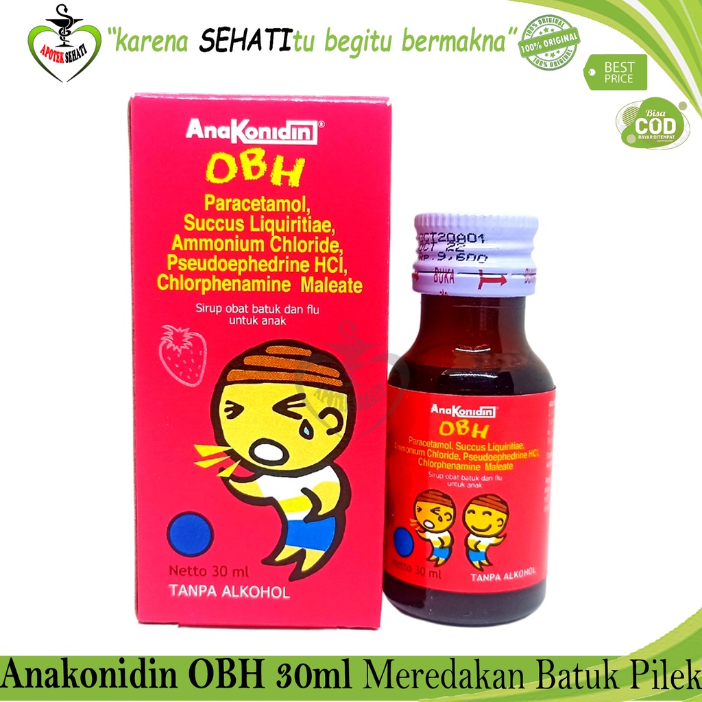 ANAKONIDIN OBH 30ML/OBAT BATUK DAN FLU