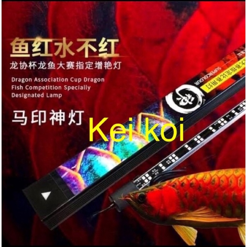 MAYIN LAMPU LED VIEW 92 CM AQUARIUM IKAN AROWANA / ARWANA