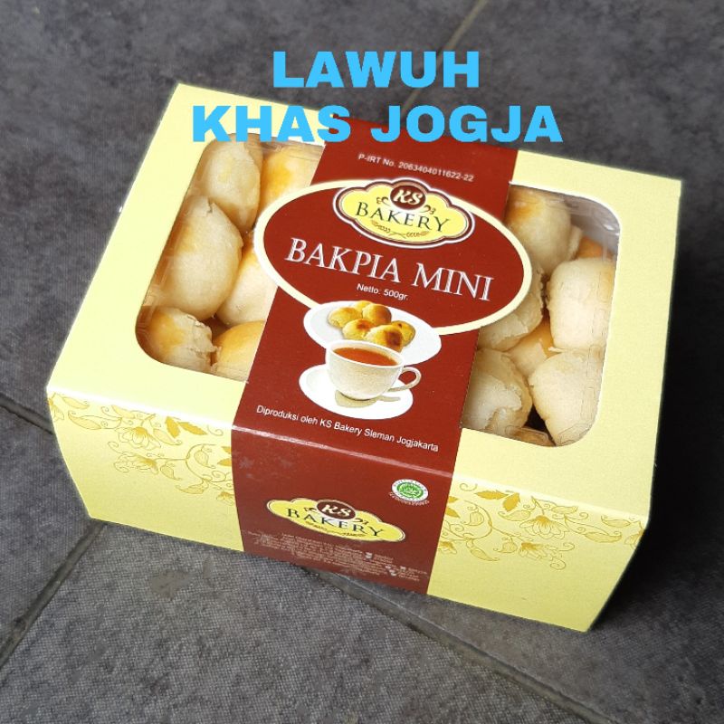 

Bakpia Kurnia sari mini 3 rasa kemasan toples (isi 40 bj)