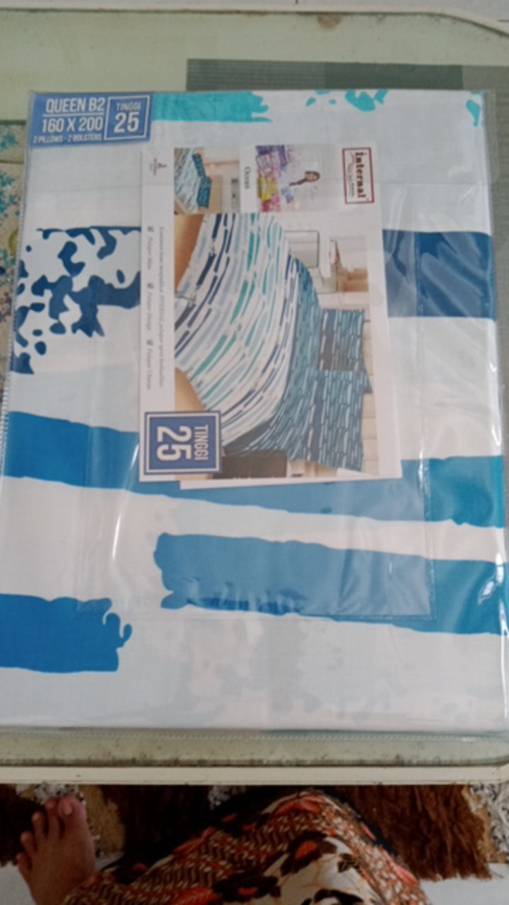 Sprei Internal Uk 180x200 Dan 160x200 Tinggi 25