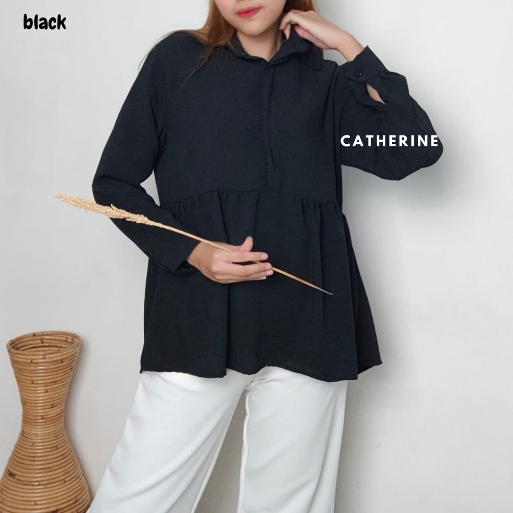 CATHERINE - (6796) CALISTA BLOUSE/BLOUSE CRINKLE/BLOUSE WANITA