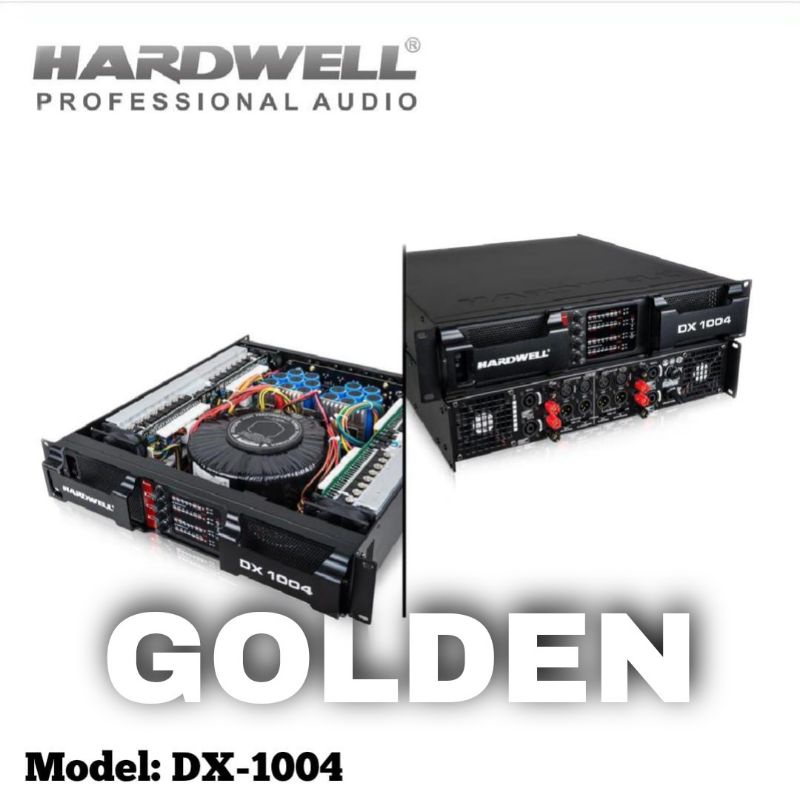 Power Hardwell DX1004 Original Amplifier DX 1004 Class H 4 Channel