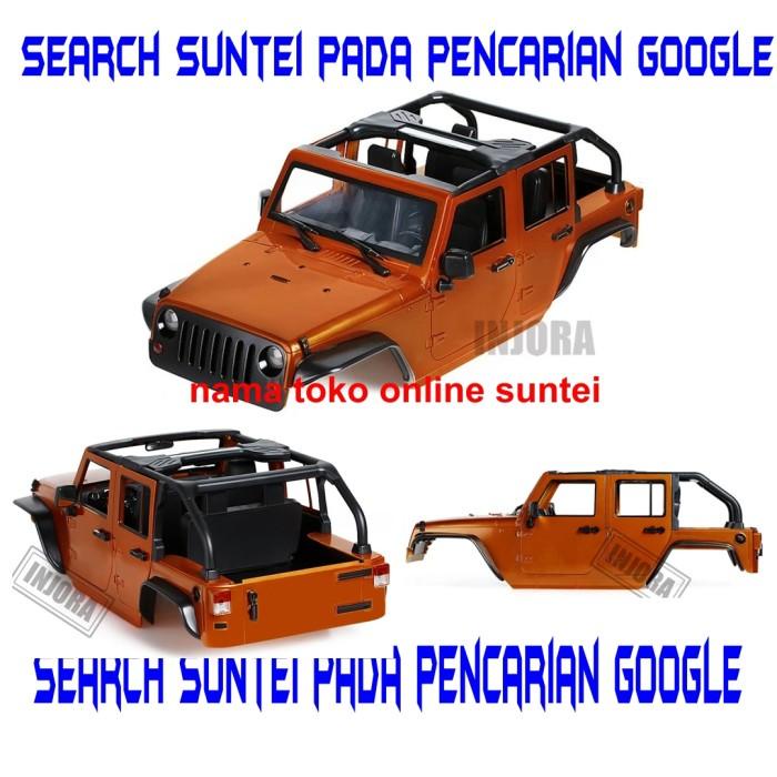 Hard Body Rc Jeep Rubicon Convertible Rollcage 1/10 313Mm Scx10/Rc4Wd